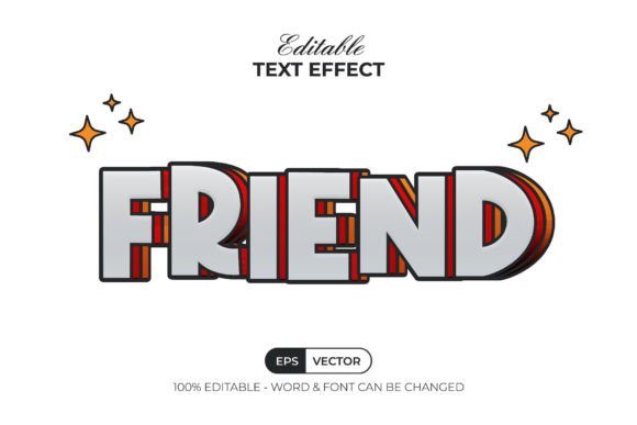 Friend Text Effect Retro Layered Color S: A Designer's Shortcut