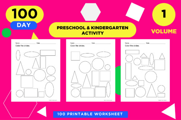 KDP Color the Shapes Worksheet: A Practical Design Asset